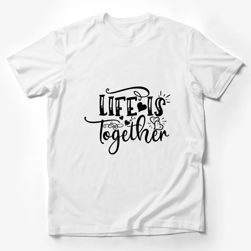 Signe de paix avec fleurs et soleil Homme T-Shirt