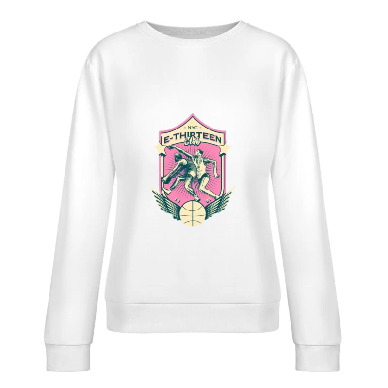 Emblème du club de basket E-Thirteen Femme Sweat-shirt à enfiler