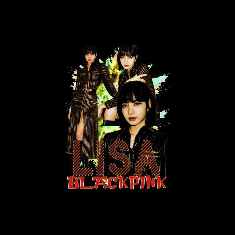 Lisa from BLACKPINK in Fashionable Attire iPhone Case