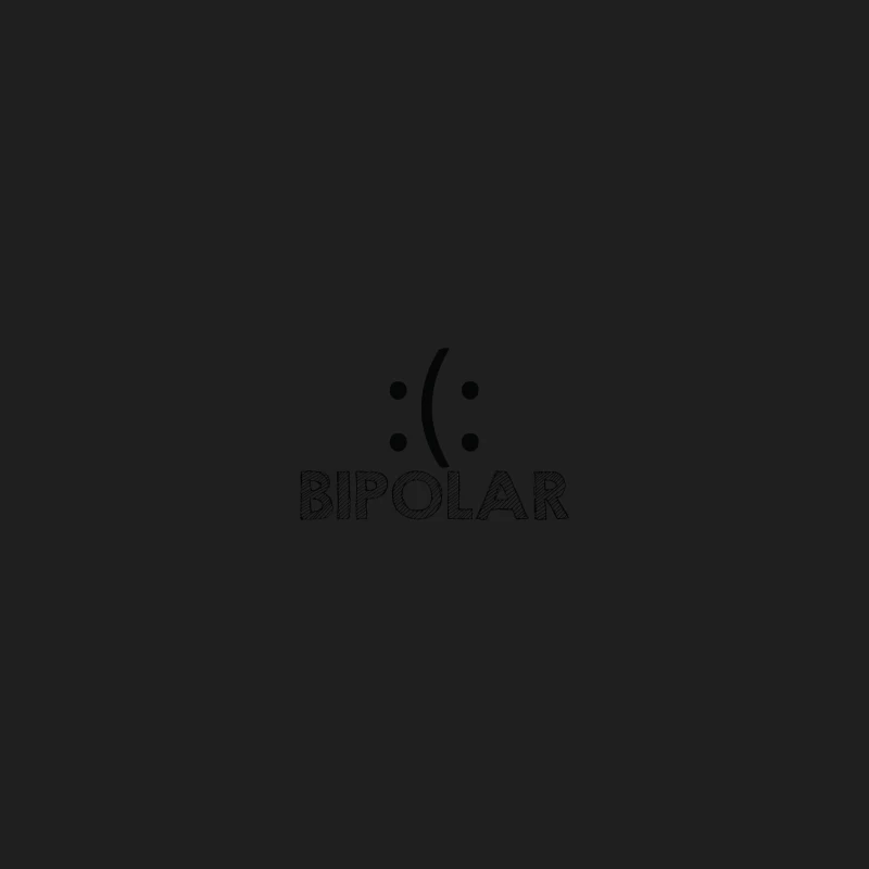 Logo créatif avec symboles bipolaires Homme Débardeur