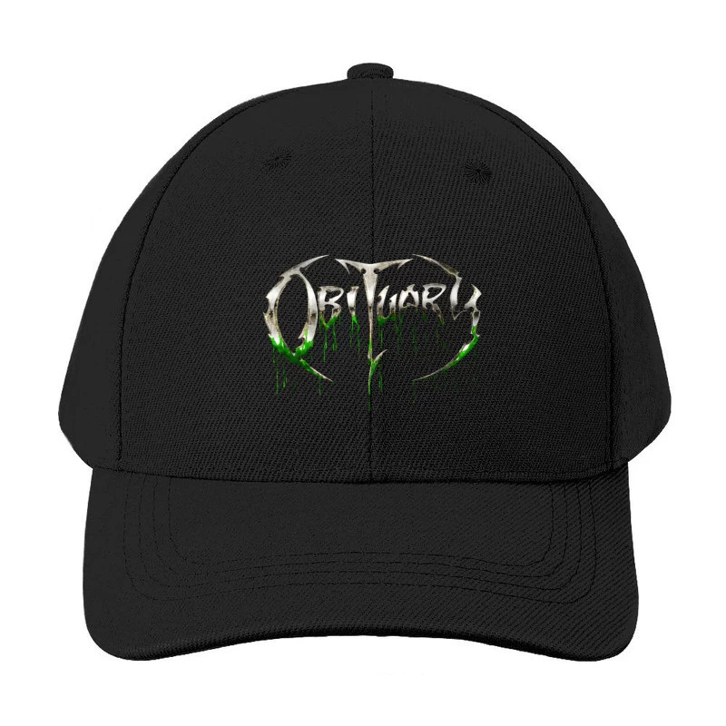 Obituary Slowly We Rot Logo Baseball Cap