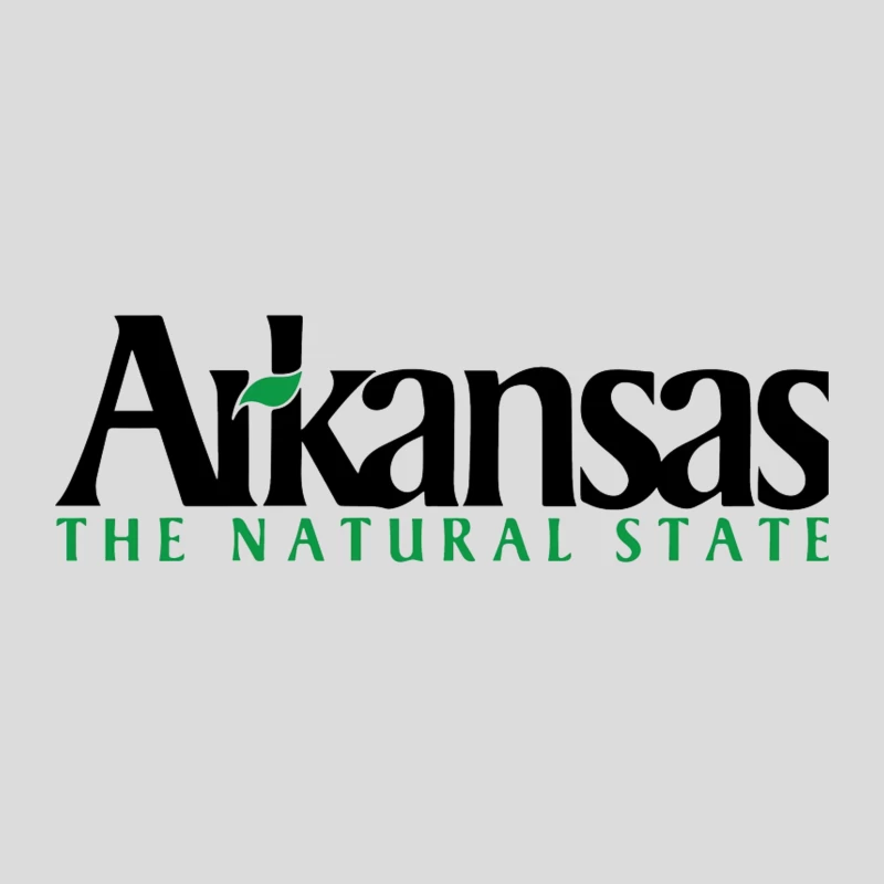 Arkansas Natural State Official Tourism Logo Design Baseball Cap