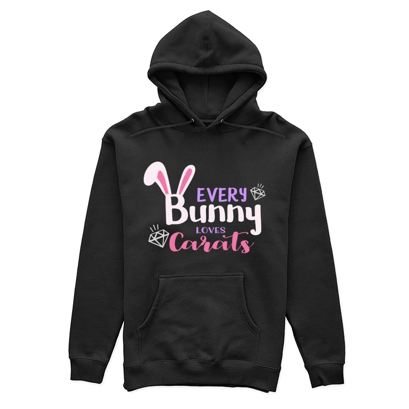 Chaque Lapin Aime les Carats Femme Sweat à capuche