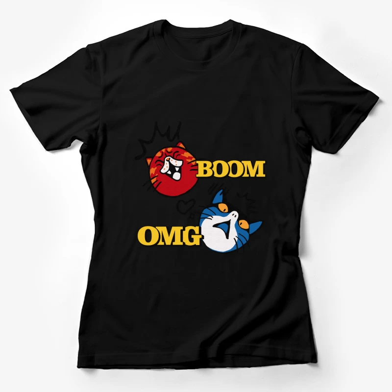 Katzen-Explosionen Überraschung Damen T-Shirt