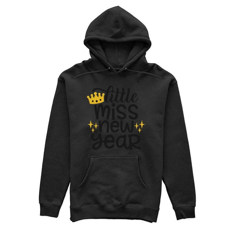 Couronne Dorée de la Nouvelle Année Femme Sweat à capuche