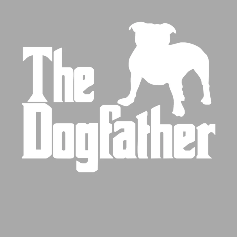 The Dogfather  Nerd Retro Der Pate Godfather Fun Female Pullover Hoodie