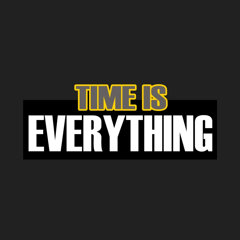 Time and Importance Bucket Hat