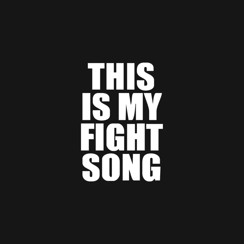 This is my Fight Song Desk Mat