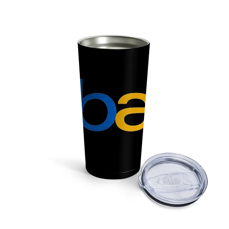 eBay Official Multicolored Logo Travel Mug