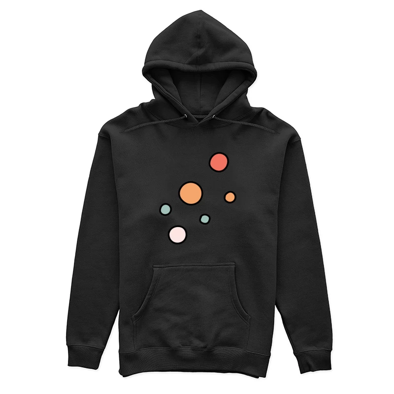 Cercles Colorés Abstraits Femme Sweat à capuche