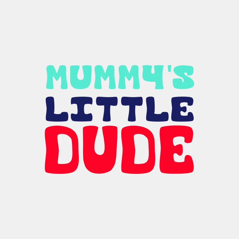 Design coloré avec texte pour enfants Homme Débardeur