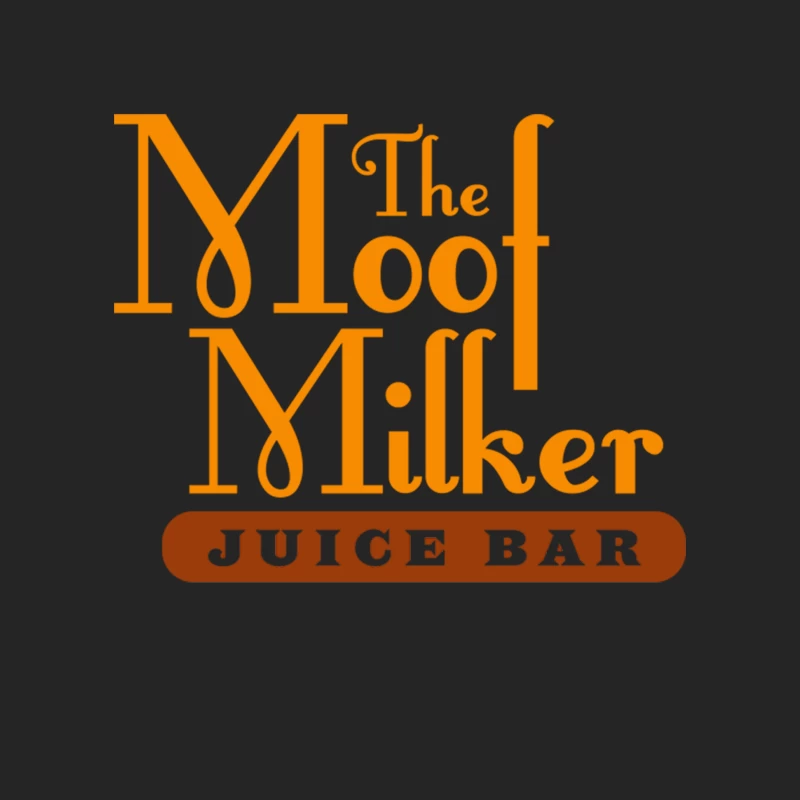 The Moof Milker Juice Bar Female Pullover Sweatshirt