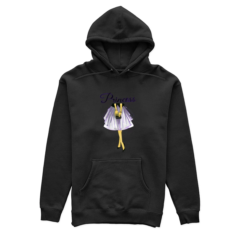 Moderne Prinzessin mit Handtasche Damen Pullover Hoodie