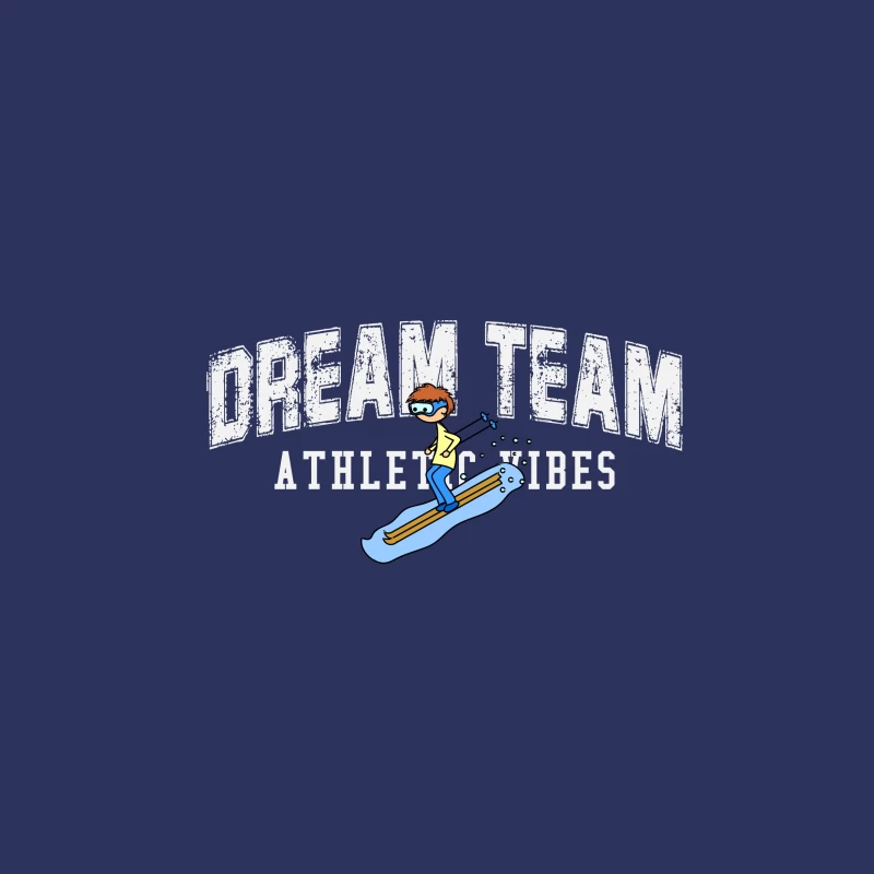 Sportliches Surfer-Logo Herren T-Shirt