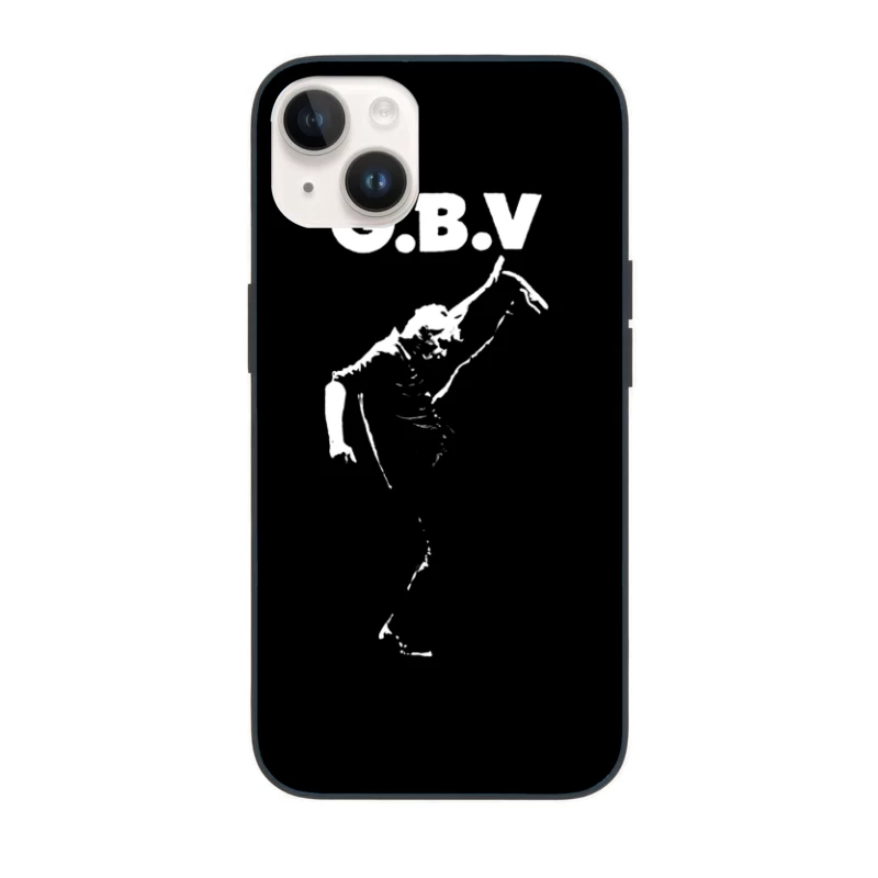 Graceful Ballet Dance Sketch in Line Art iPhone Case