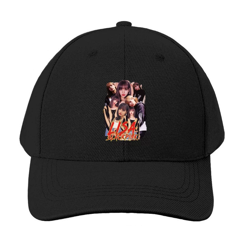 Lisa from BLACKPINK - K-pop Idol and Fashion Icon Baseball Cap