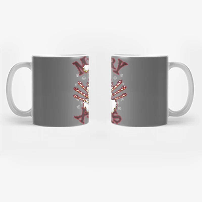 Muscle Santa: Merry X-Mas with Attitude Coffee Mug