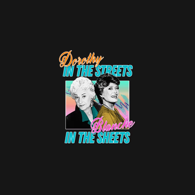Dorothy In The Streets Blanche In The Sheets Graphic Design 80s Style Hipster Statement Desk Mat
