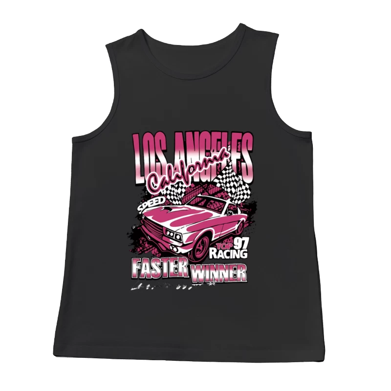 Los Angeles Rennwagen Design Herren Tanktops