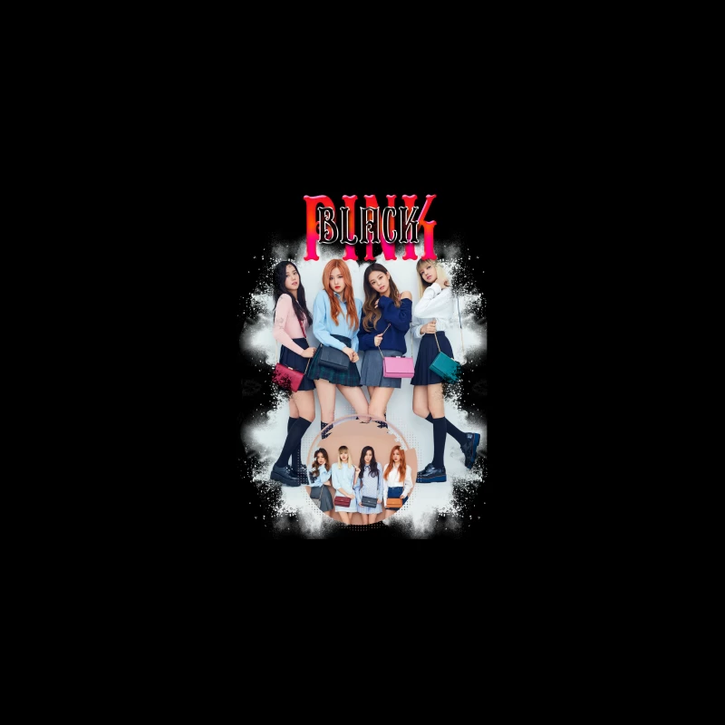 K-pop Girl Group Fashion Desk Mat