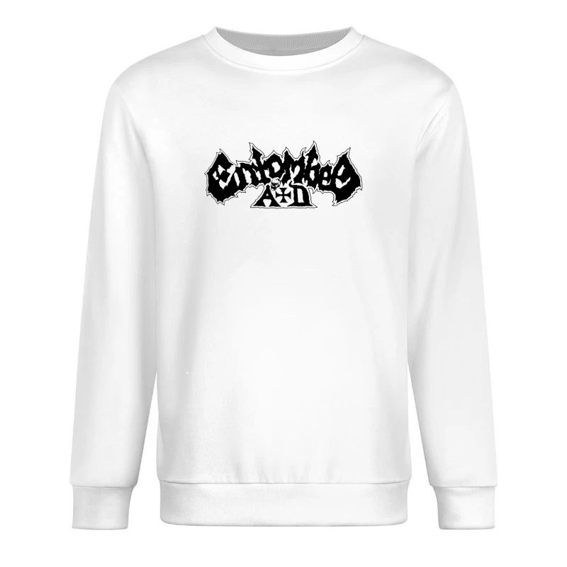 Entombed Black Logo Male Pullover Sweatshirt