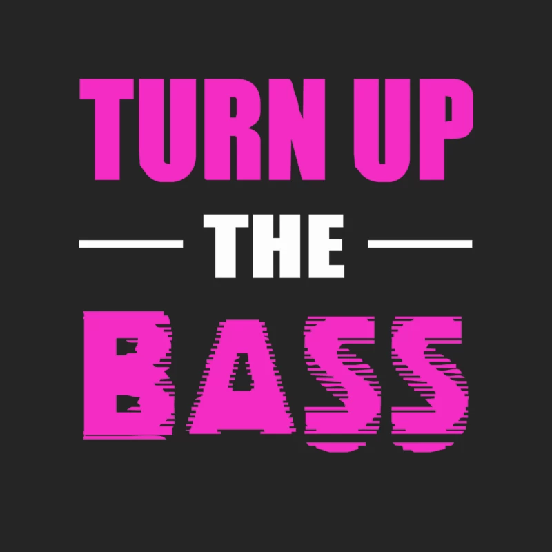 Turn Up The Bass Male Pullover Sweatshirt