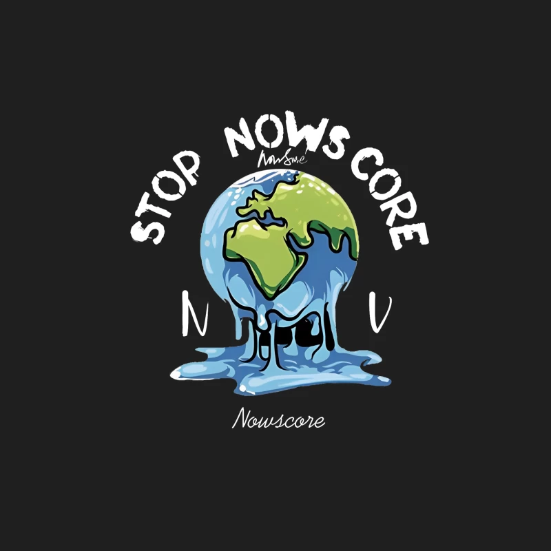 Klimawandel-Schmelzender Globus Design Herren Tanktops
