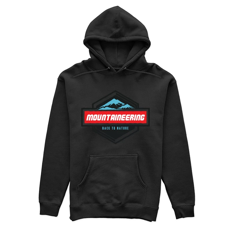 Logo de randonnée en montagne Femme Sweat à capuche