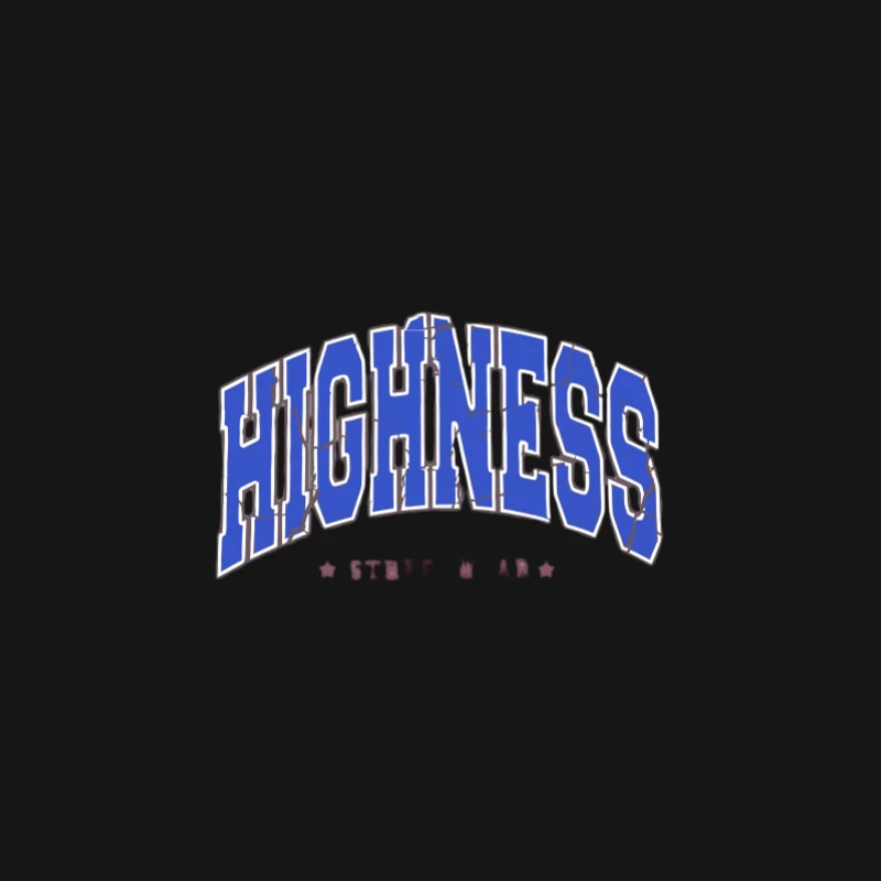 Design élégant avec inscription Highness Homme Manches Longues T-Shirt