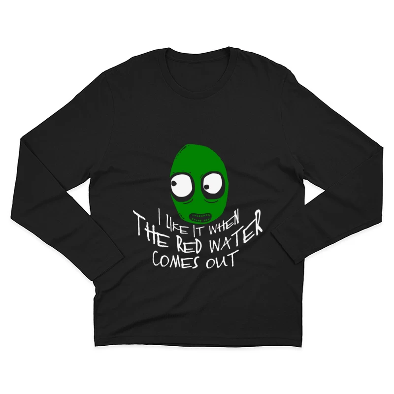 Salad Fingers Red Water Male Long Sleeve T-Shirt