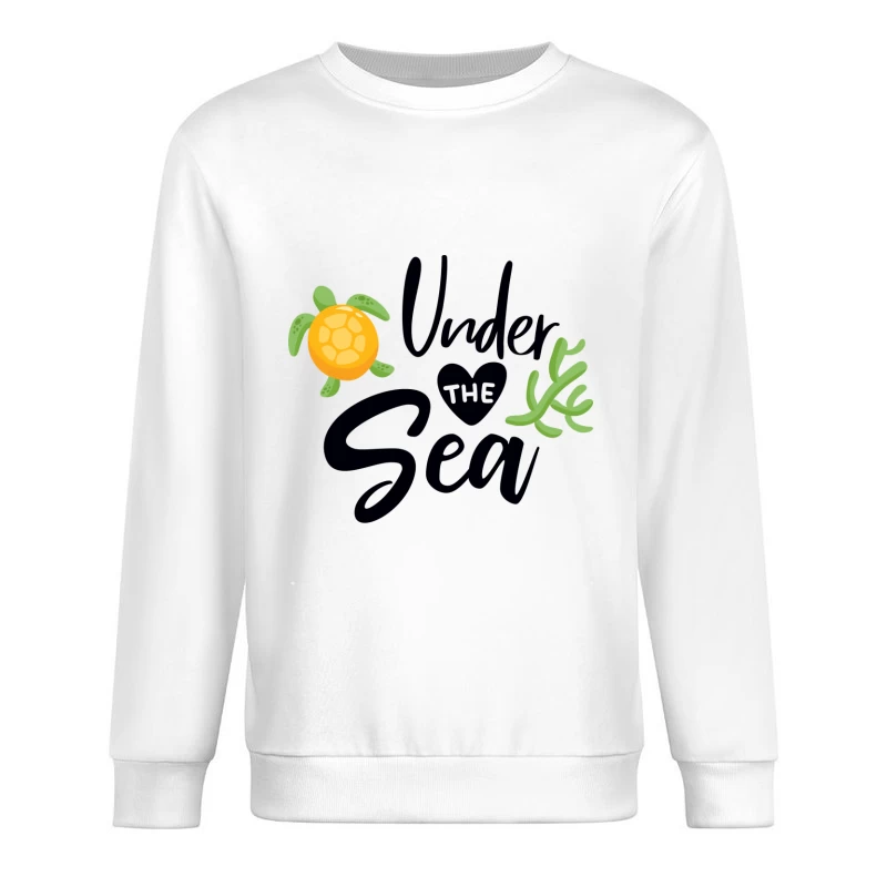 Design marin avec tortue Homme Sweat-shirt à enfiler