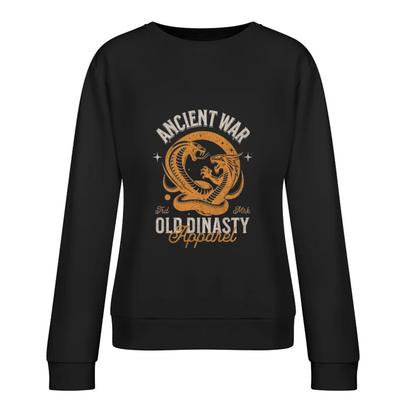 Guerre Antique des Dragons Femme Sweat-shirt à enfiler