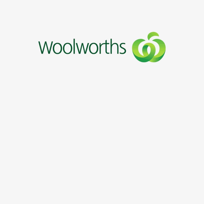 Woolworths Supermarket Chain Logo with Green Apple Design Male Long Sleeve T-Shirt