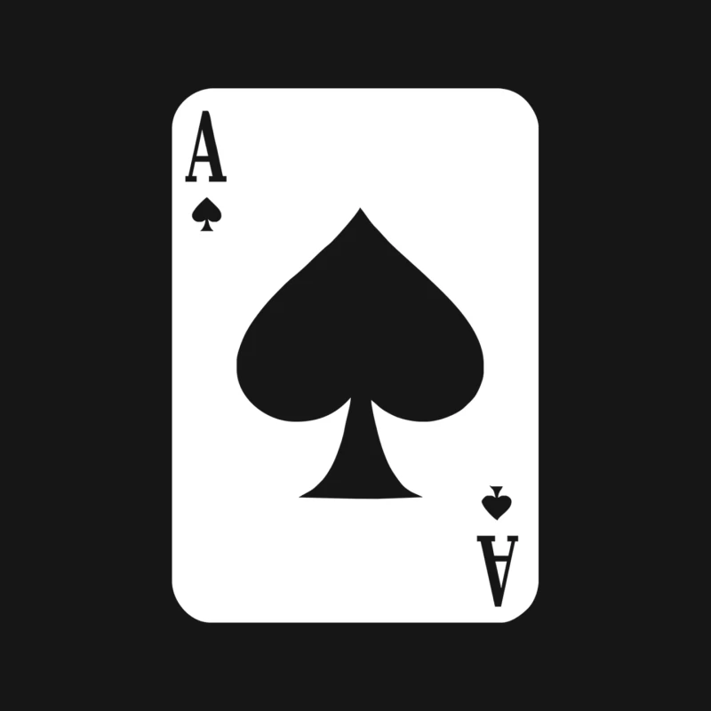 Ace Of Spades Mouse Pad