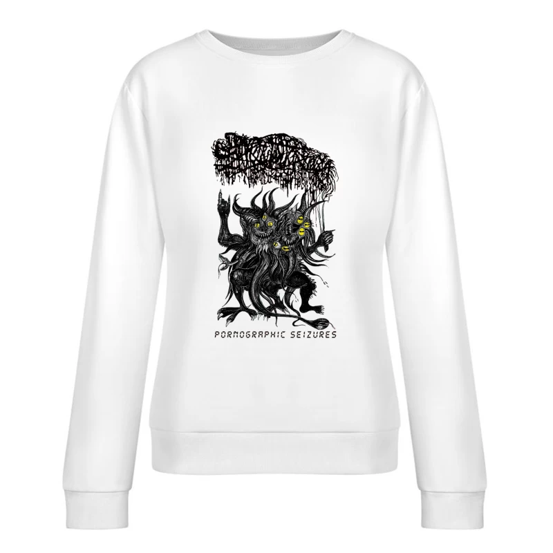 Sanguisugabogg Pornographic Seizures Female Pullover Sweatshirt