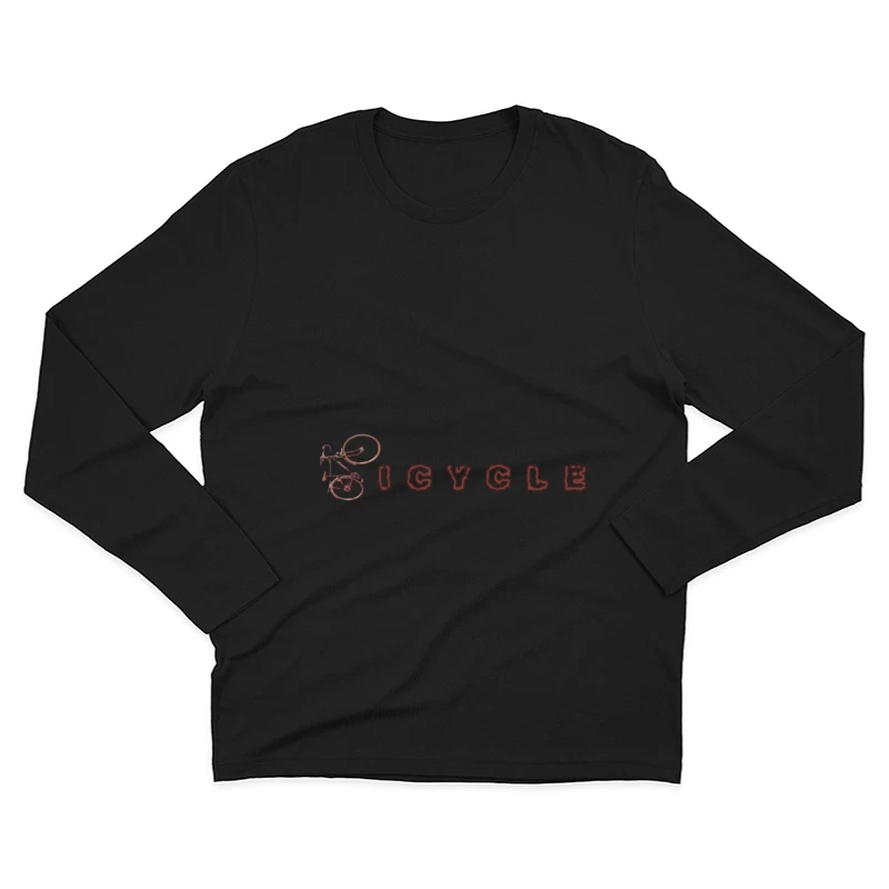 Rusty Vintage Bicycle Male Long Sleeve T-Shirt