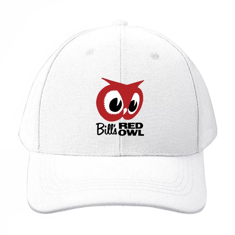 Bill's Red Owl Vintage Restaurant Logo Baseball Cap