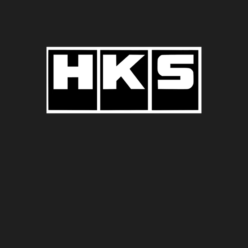 HKS Automotive Performance Brand Logo Male Tank Top