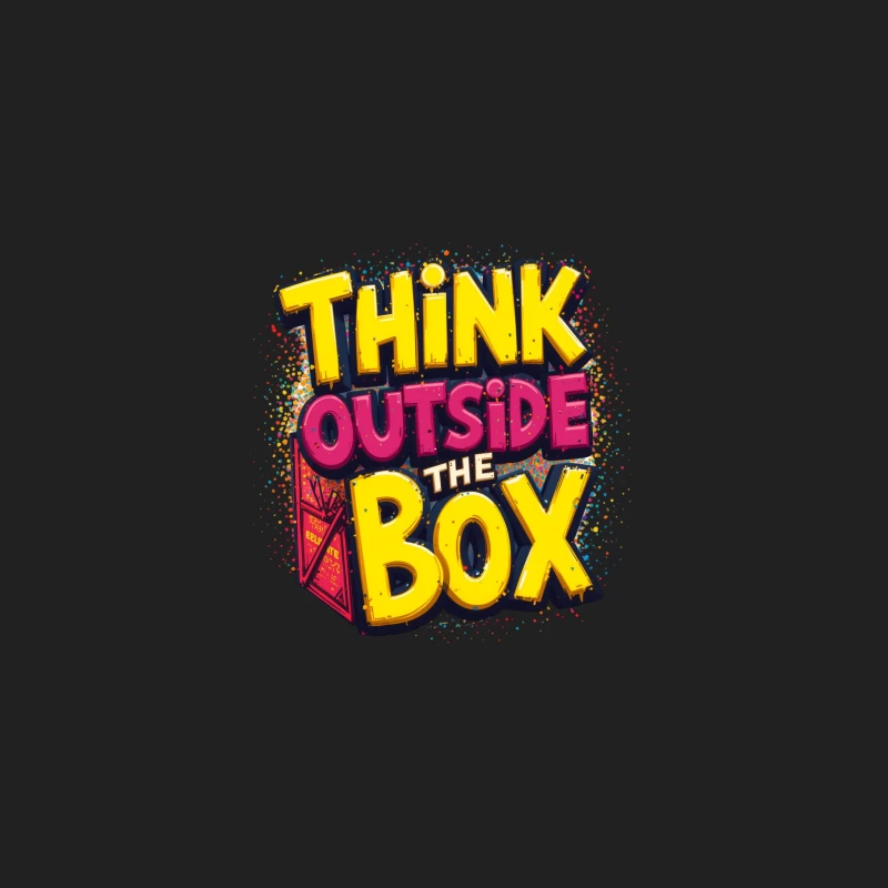 Think Outside the Box Design Bucket Hat