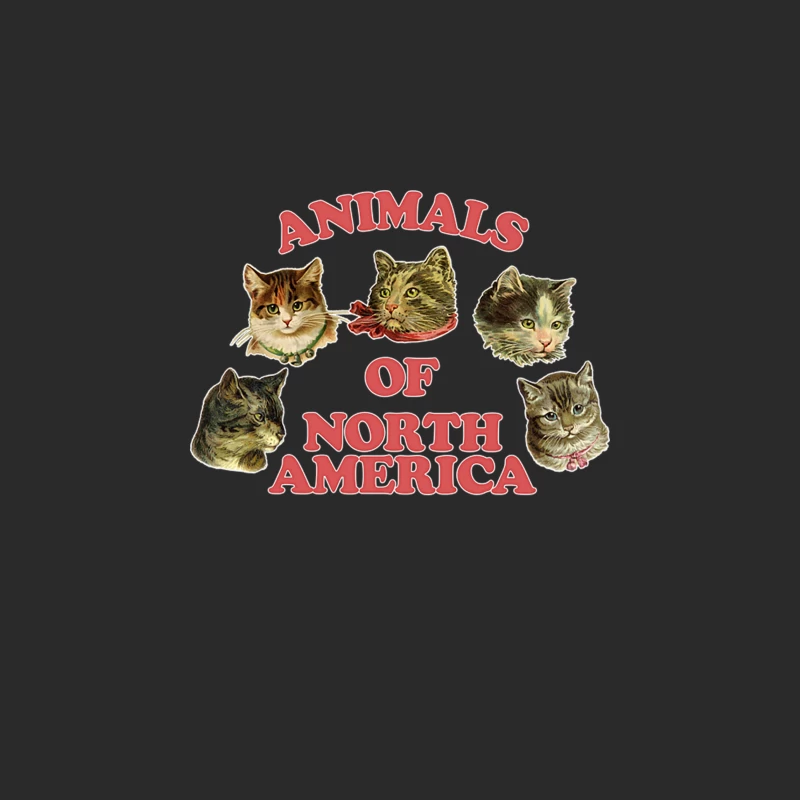 Cute Kitties  80s Style Thrift Design Baseball Cap