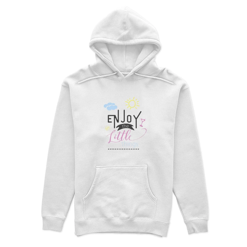 Appréciez les petites choses de la vie Femme Sweat à capuche