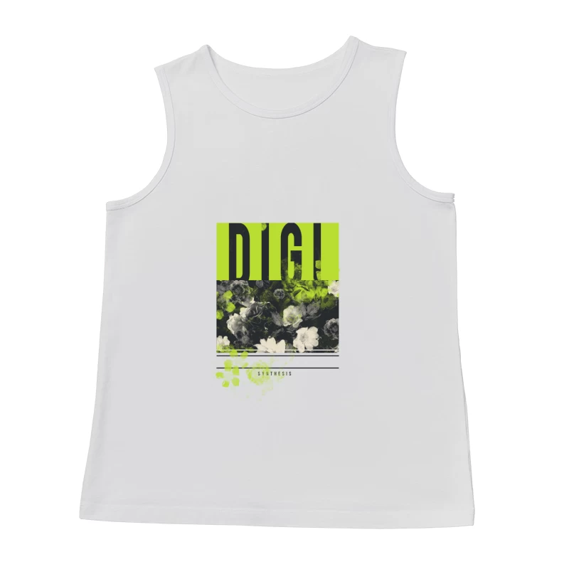 Florales Digitaldesign Herren Tanktops