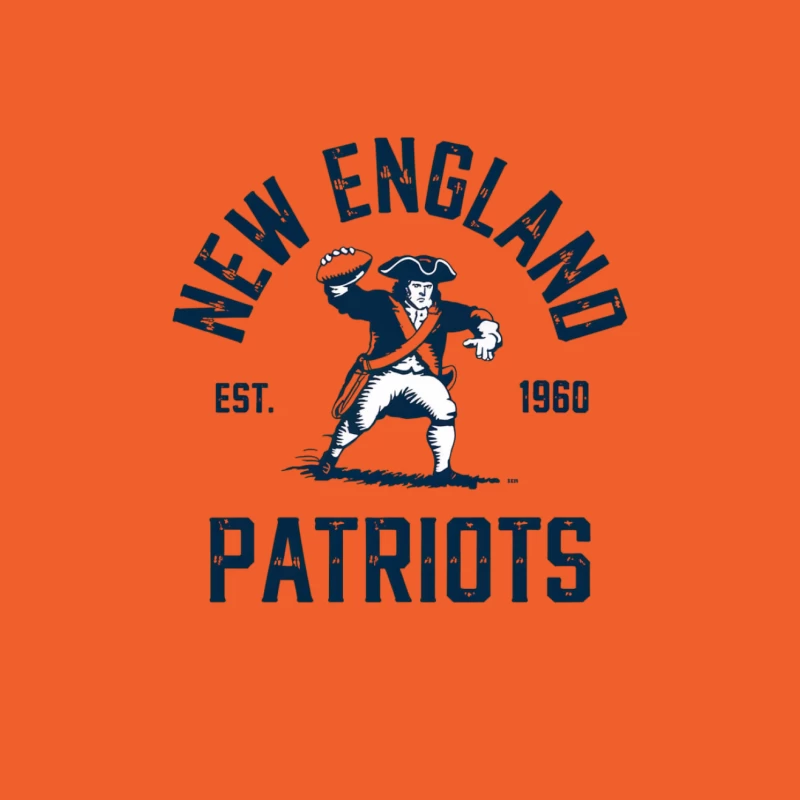 New England Patriots Vintage NFL Team Logo Since 1960 Female T-Shirt