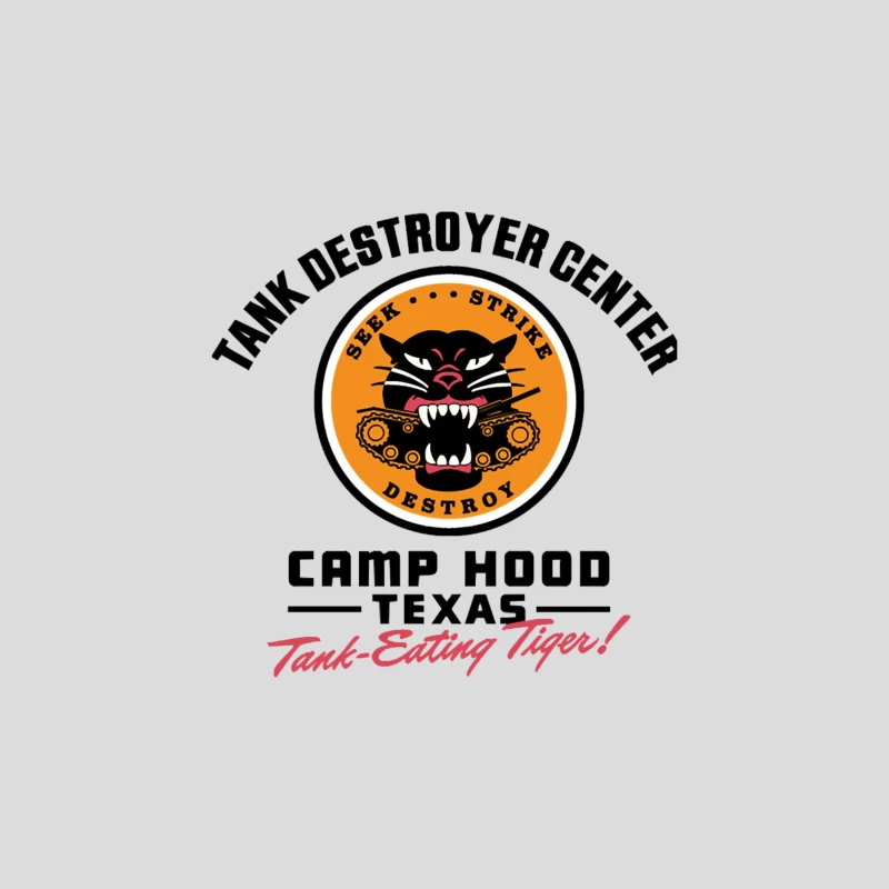 TANK DESTROYER CENTER Baseball Cap