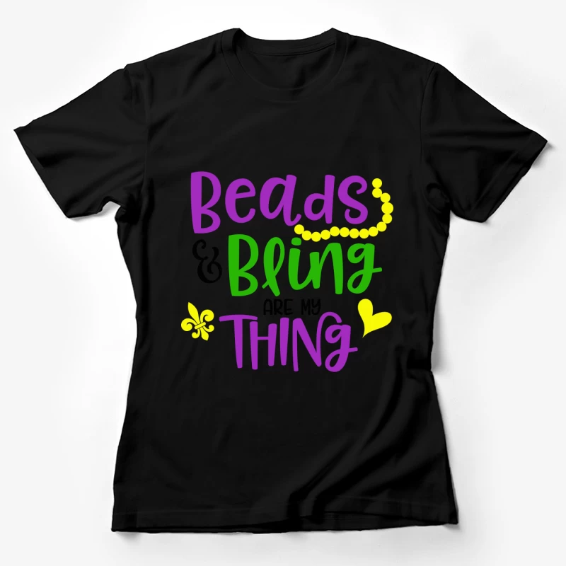Perles et strass Femme T-Shirt