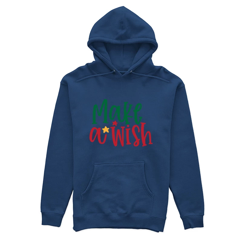 Texte de voeux coloré avec étoiles Femme Sweat à capuche