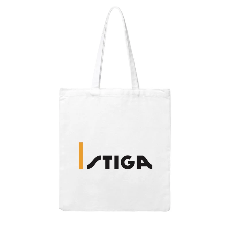 Stiga Sports Equipment Brand Logo Cotton Tote Bag