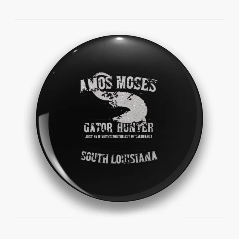 Amos Moses Alligator Trapper 2 Pin