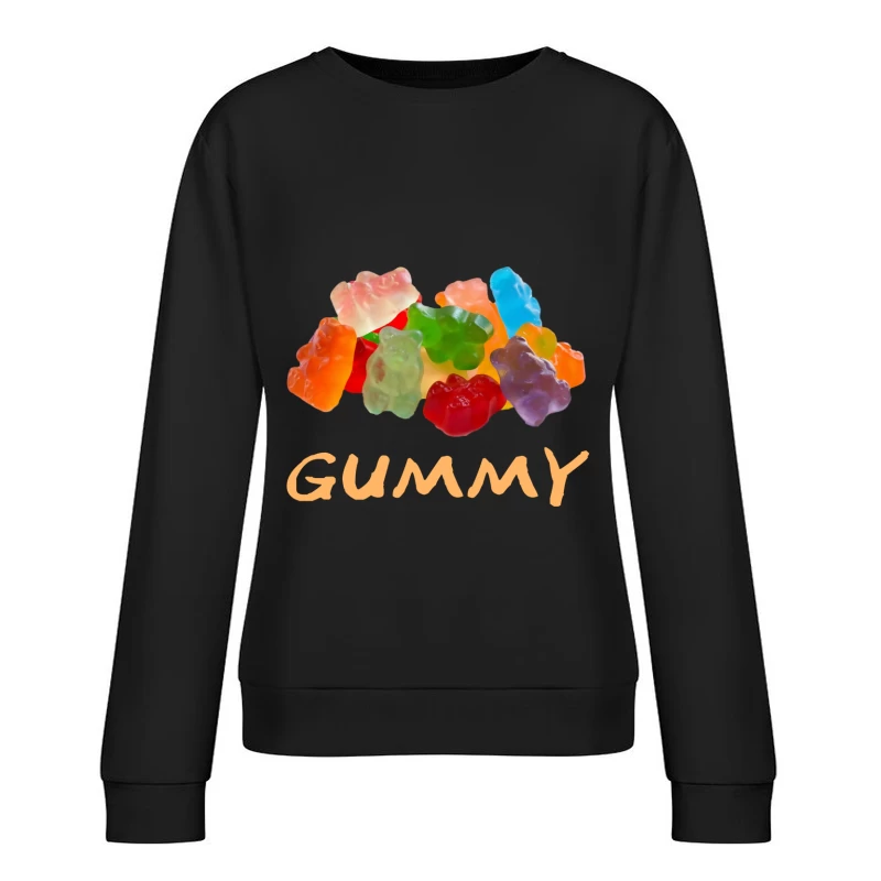 Bunte Gummibärchen Kollektion Damen Pullover Sweatshirt