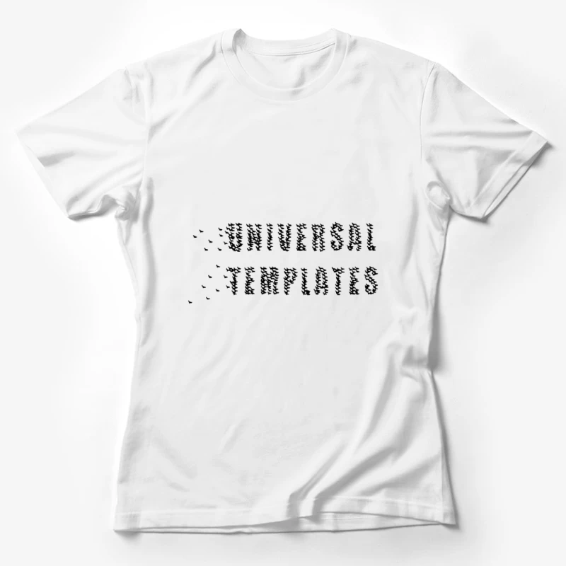 Modèle Universel Éléments Ronds Femme T-Shirt